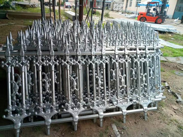 Hot mencelupkan Galvanis Hias Cast Iron Fence Barrier Panel