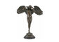 Garden Cast Iron Sculpture Hand Made Ukuran Disesuaikan Antique Angel Statues