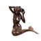 Cast Iron Metal Mermaid Patung Tangan Membuat Folk Art Style Antique Angel Statues