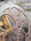 Lingkaran Klasik Arsitektur Antik Putaran Bingkai Jendela Untuk Rumah Tua H60xW60CM