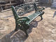 Outdoor Furniture Moose Metal Park Bangku, Kursi Taman Besi Cor Untuk Taman