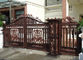 Galvanized &amp;amp; Powder Coated Tempa Iron Fence Gate / Iron Garden Gate
